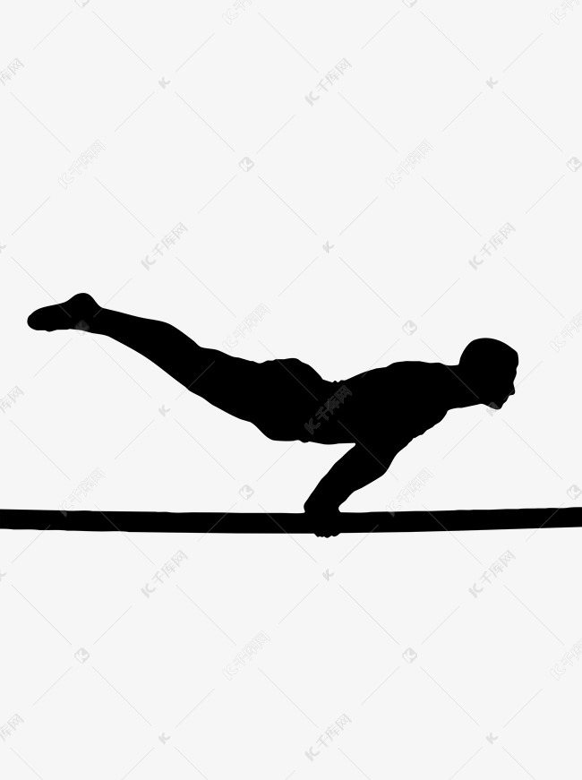 体育人物动作剪影商用素材图片免费下载-千库网