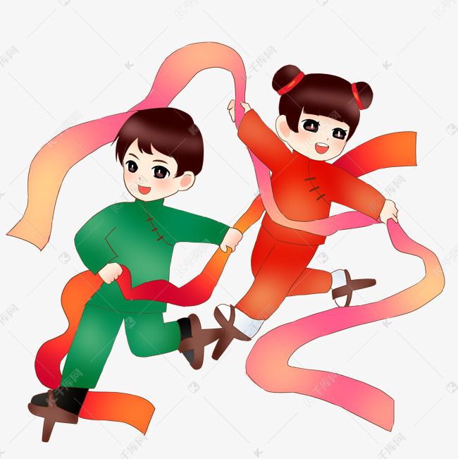 农历新年习俗之扭秧歌