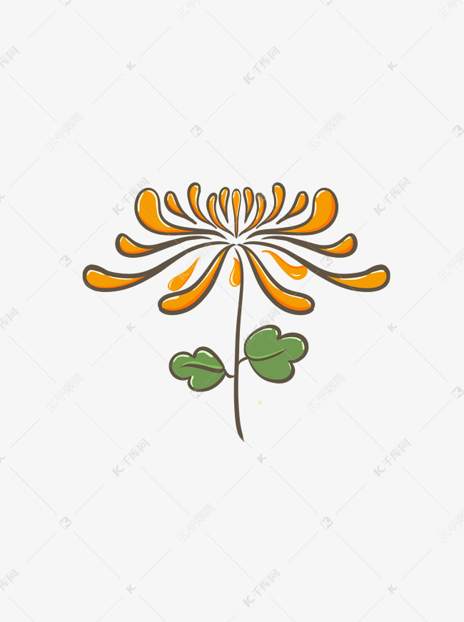 meb风格菊花元素