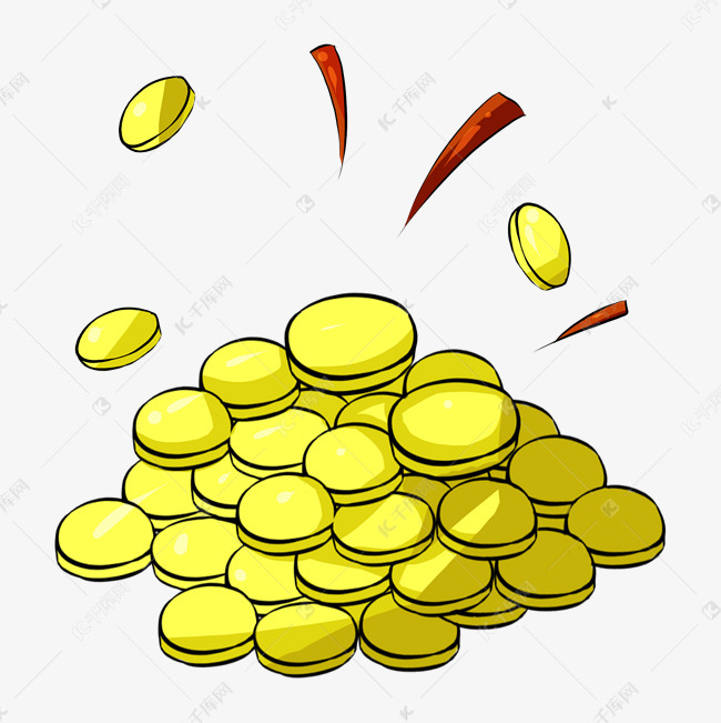 金融一堆金币
