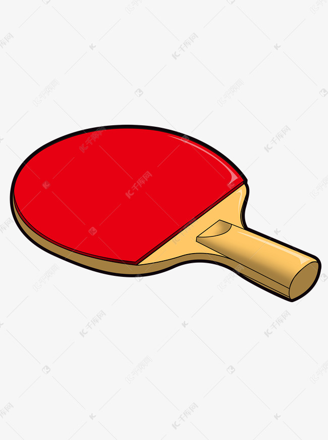 乒乓球拍商用素材