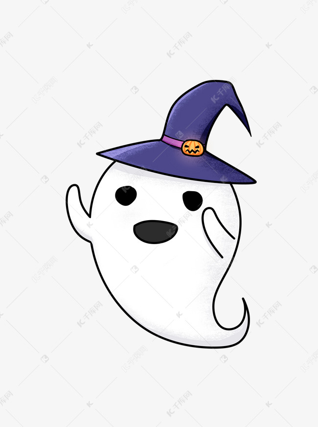 万圣节可爱幽灵