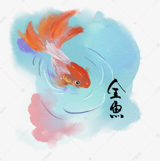 水彩手绘金鱼插画素材图片免费下载 高清卡通手绘psd 千库网 图片编号 水彩手绘金鱼插画素材图片免费下载 高清卡通手绘psd 千库网 图片编号