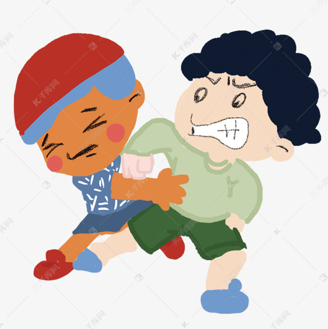 打架男孩打架的男孩两个男孩玩闹