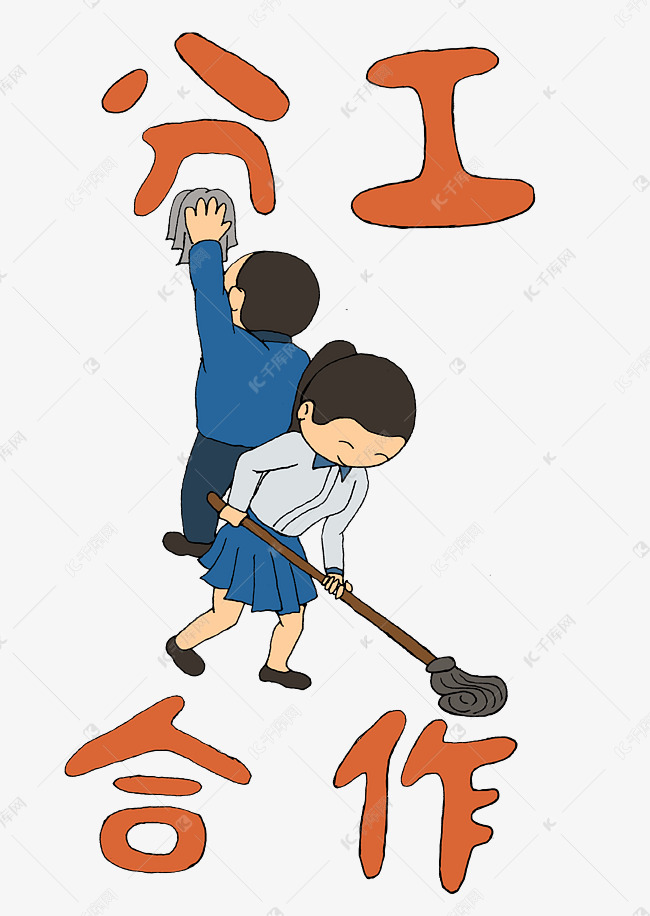 祝福语之分工合作