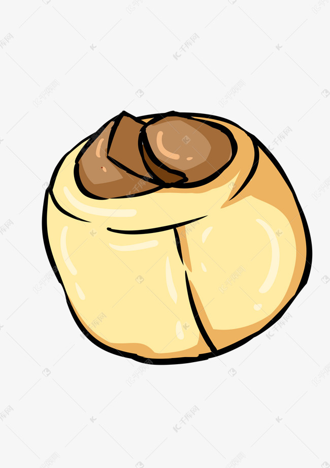 秋季养生的莲子手绘设计图