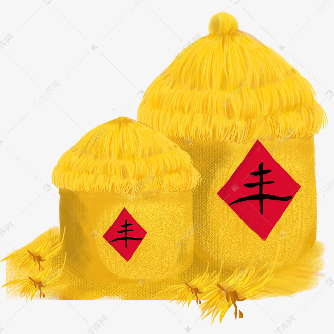 秋分丰收谷堆免抠图素材2018-09-13发布,千库图片素