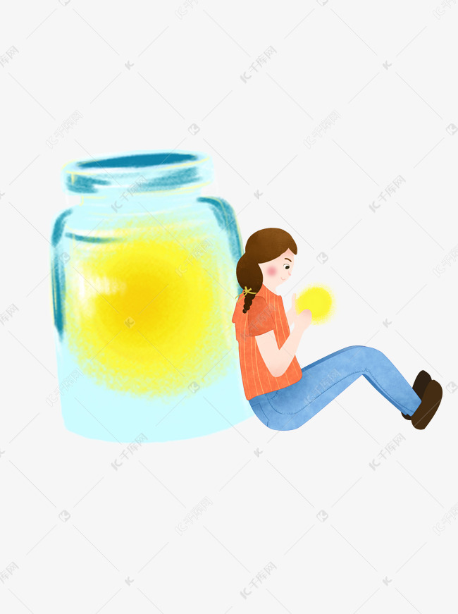 许愿瓶女孩漂流瓶