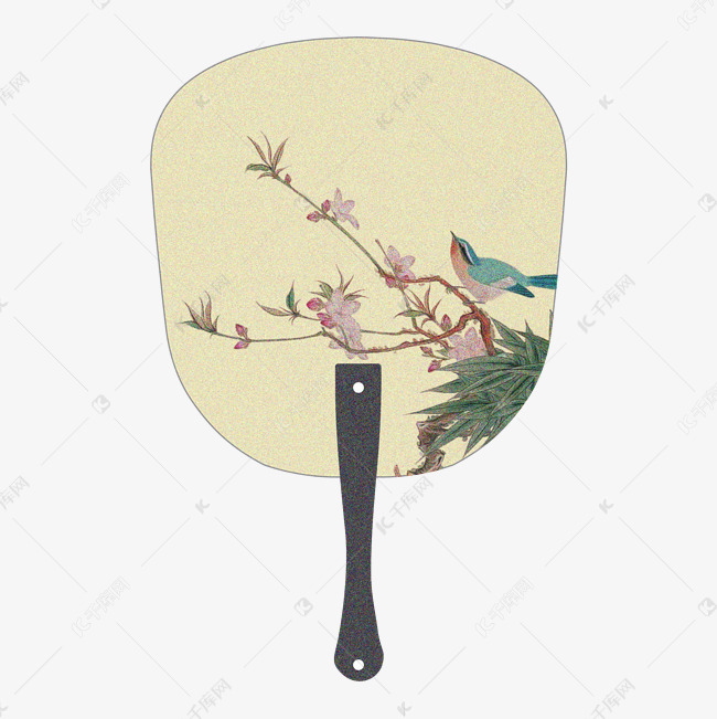 宫廷扇子中国风素材