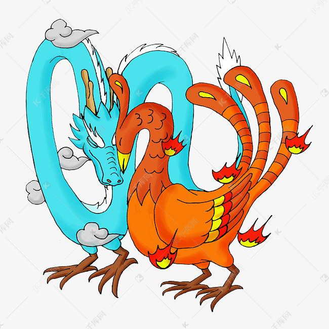 祝福语之龙凤呈祥