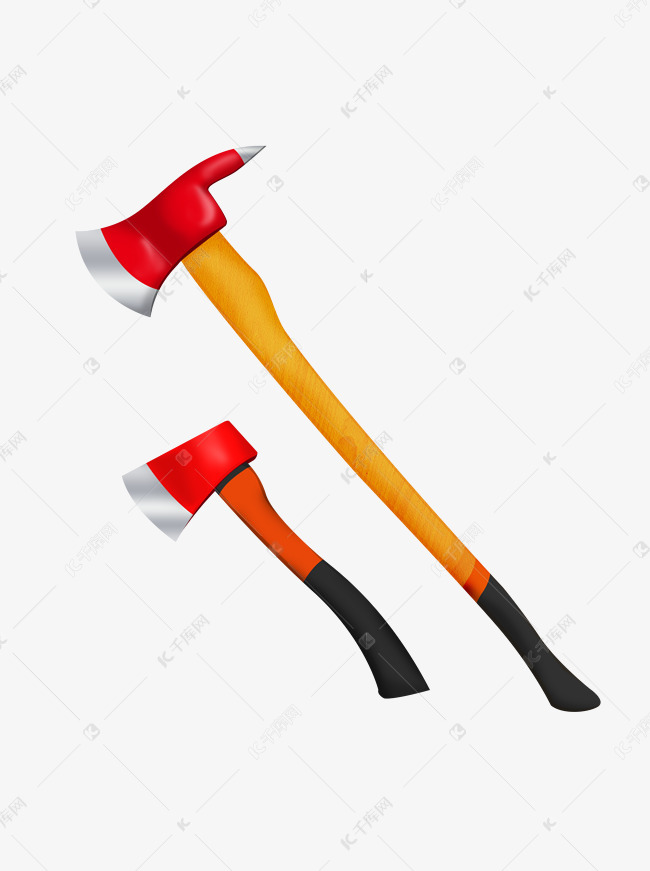 消防器械—消防斧商用素材