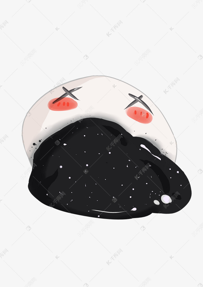 元宵节黑色芝麻糊元宵