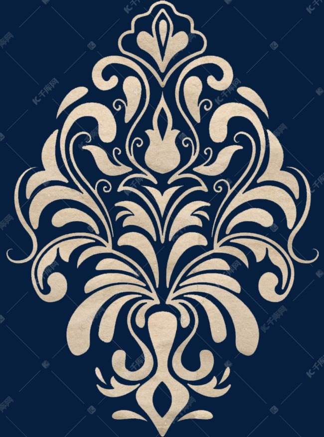欧式花纹