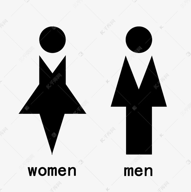 卫生间厕所男女标识