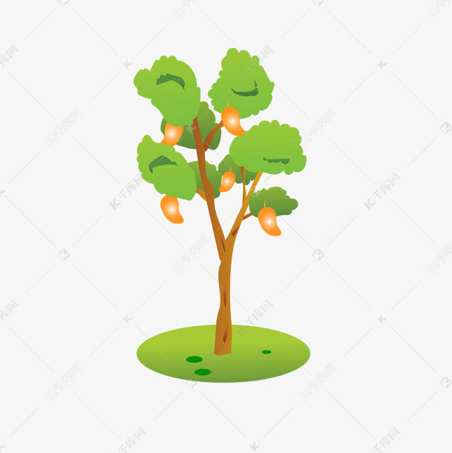 芒果树png免抠