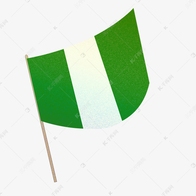 绿色的国旗