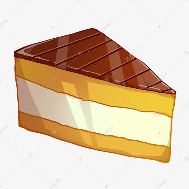 三角形夹心蛋糕