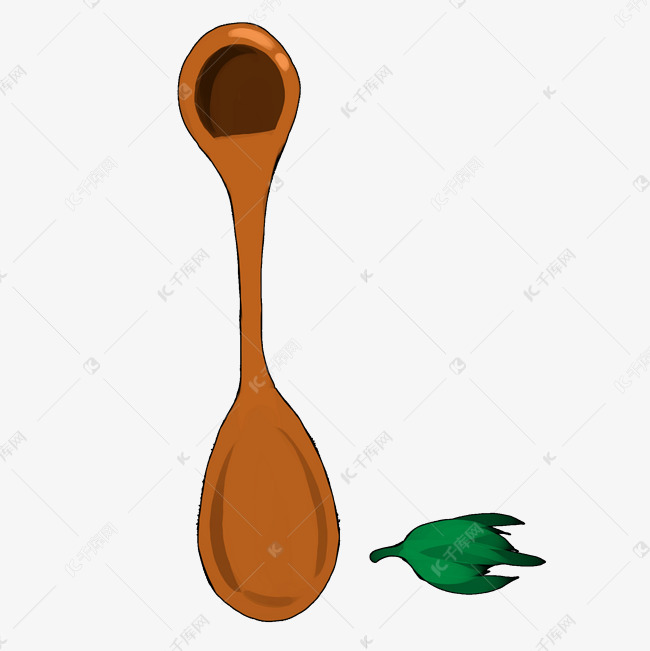 手绘卡通勺子系列木勺