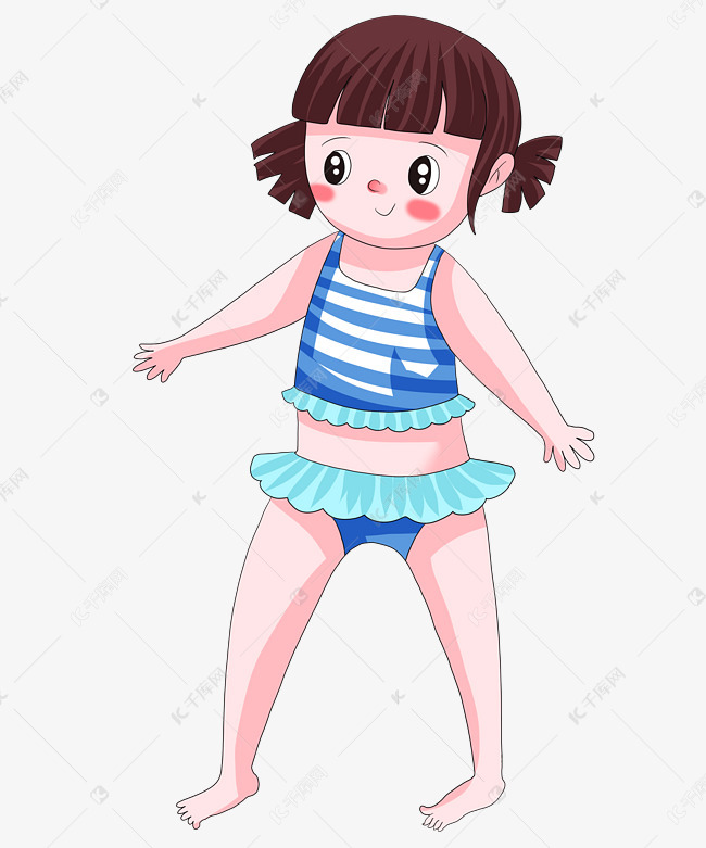 泳衣女孩