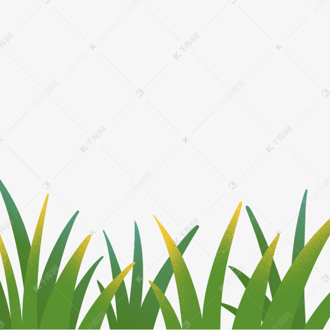 卡通植物草叶下载素材图片免费下载 高清装饰图案psd 千库网 图片编号