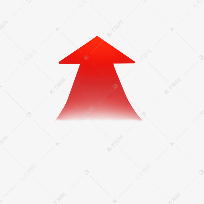 千库图片素材频道为红色向上大箭头pngpng图片提供免费下载的机会