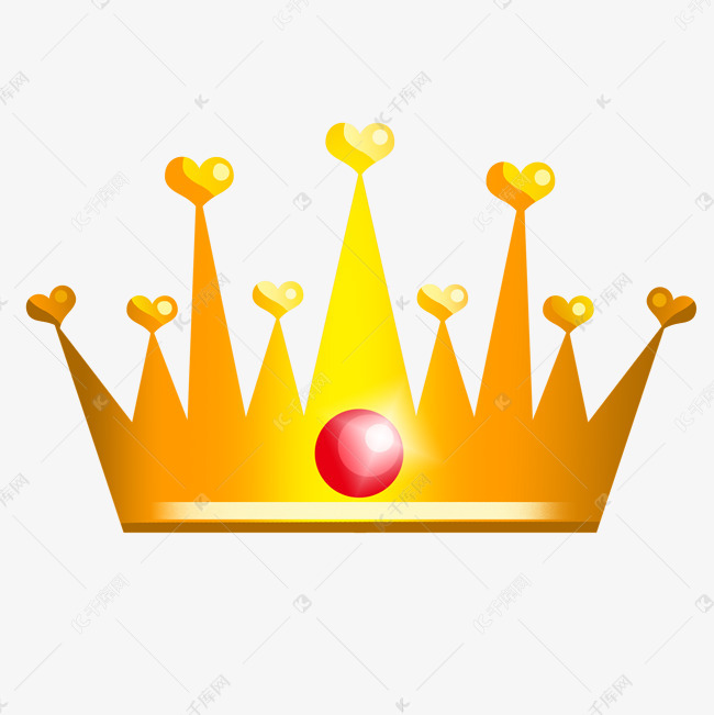 黄色的皇冠素材图片免费下载-千库网