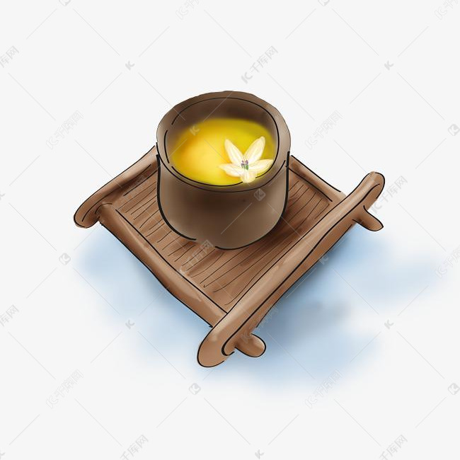 白露手绘古风功夫茶