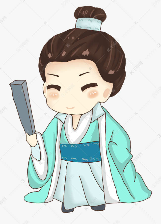 q版人物古风可爱素材图片免费下载-千库网