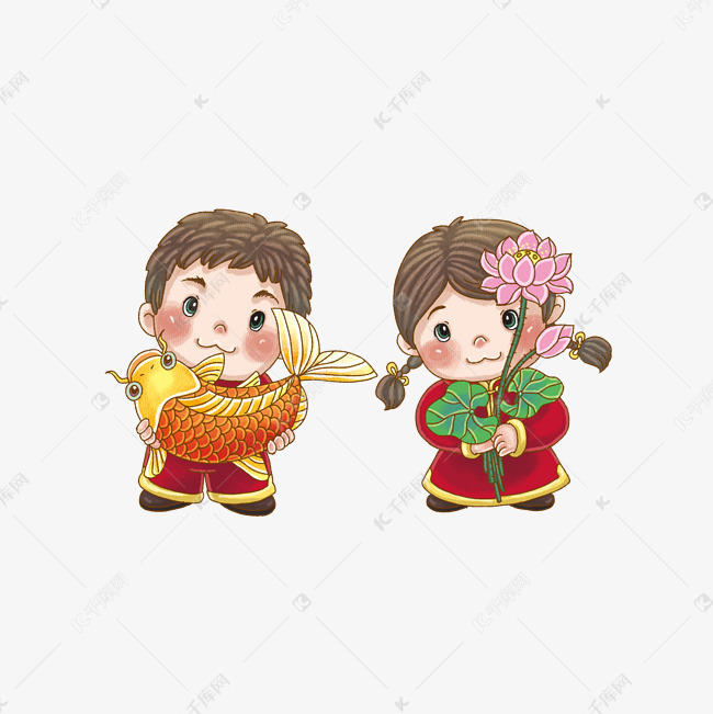 新年金童玉女