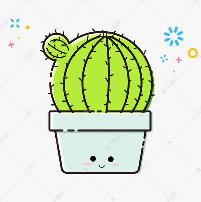 仙人球盆栽