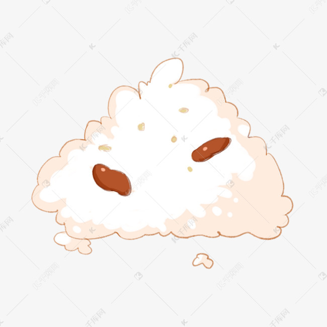 端午节插画糯米粽子插画