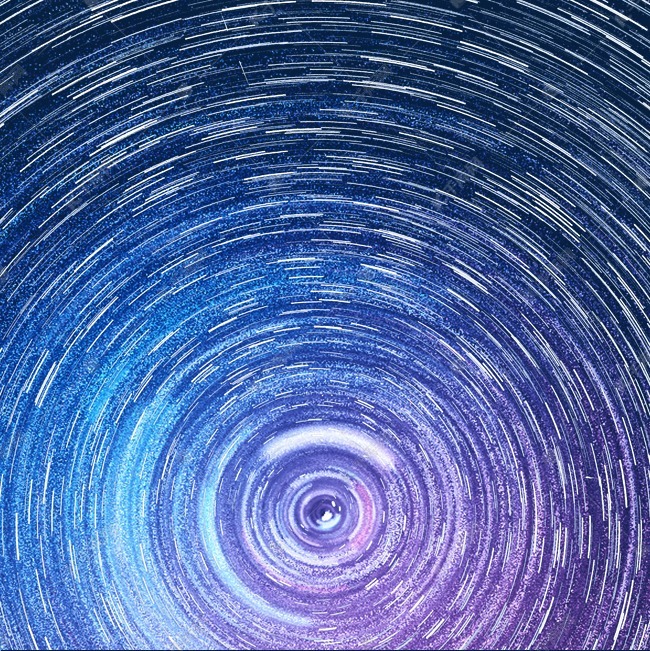紫色宇宙环绕星轨元素素材图片免费下载-千库网