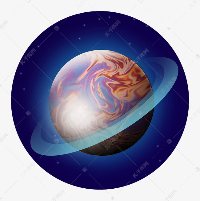蓝色冥王星