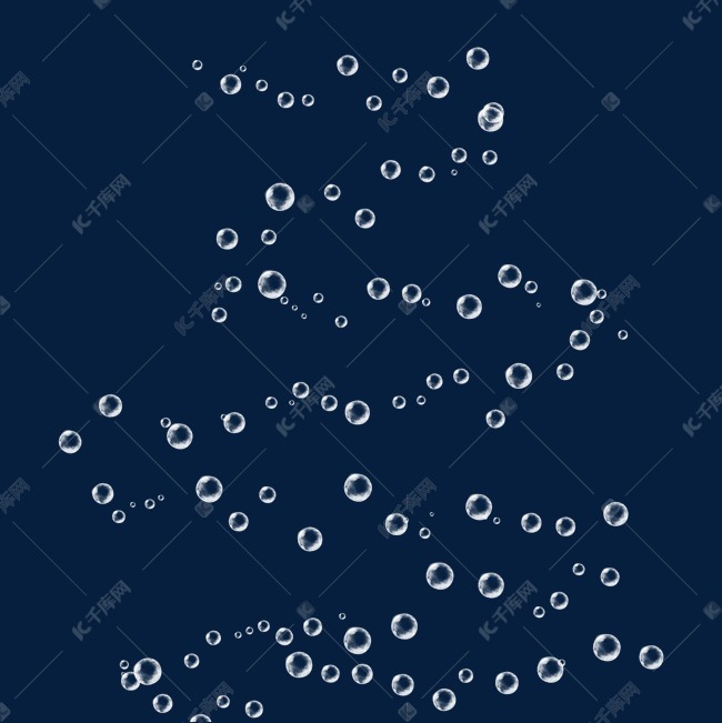 漂浮的泡泡矢量图