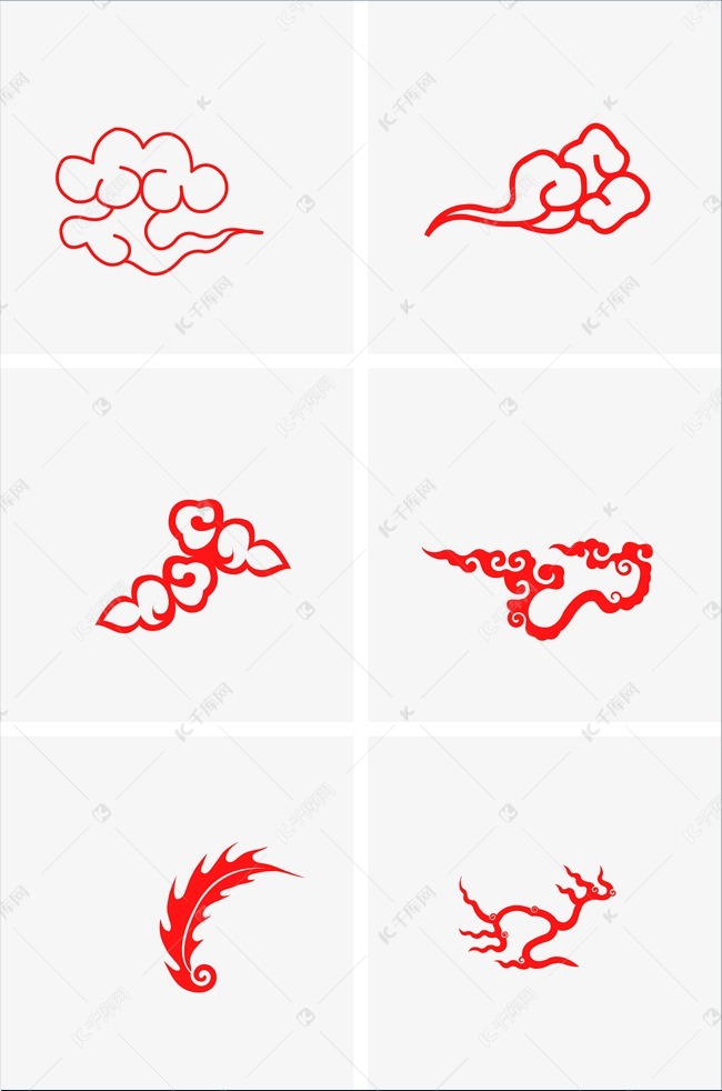 吉祥如意古典云纹