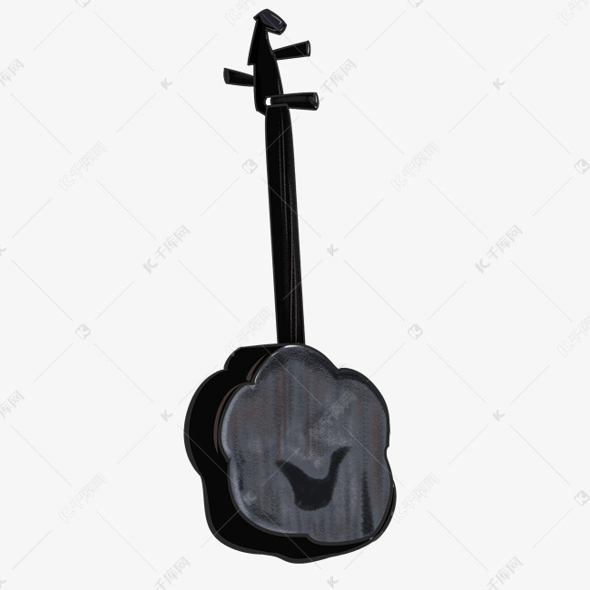 古代乐器梅花琴