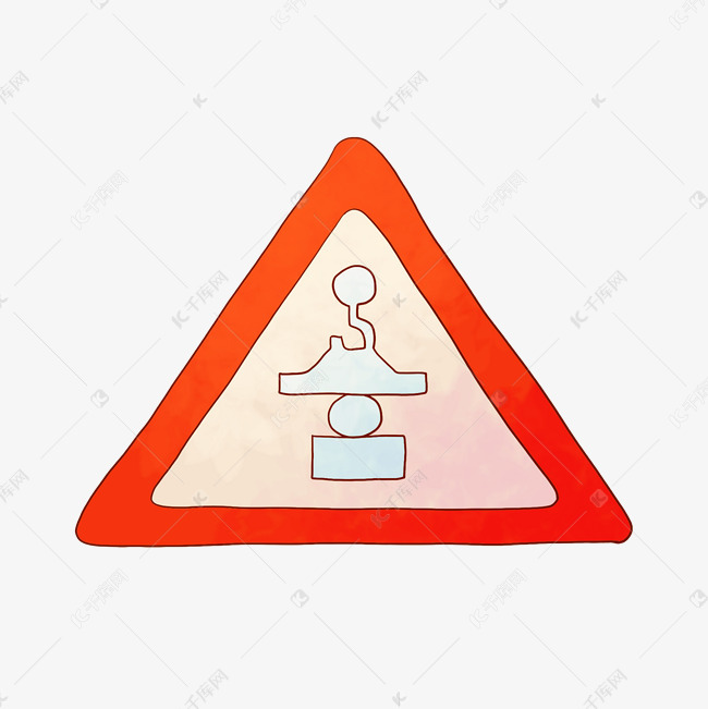 防止挤压警示标识