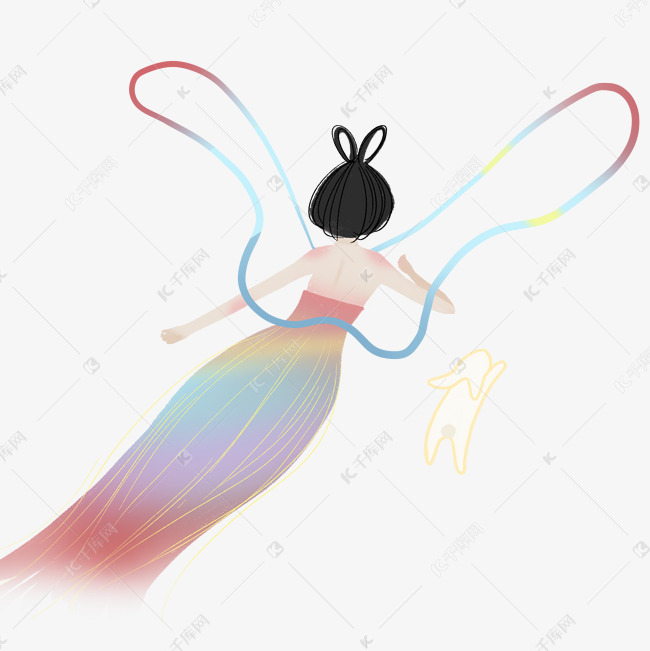嫦娥背影