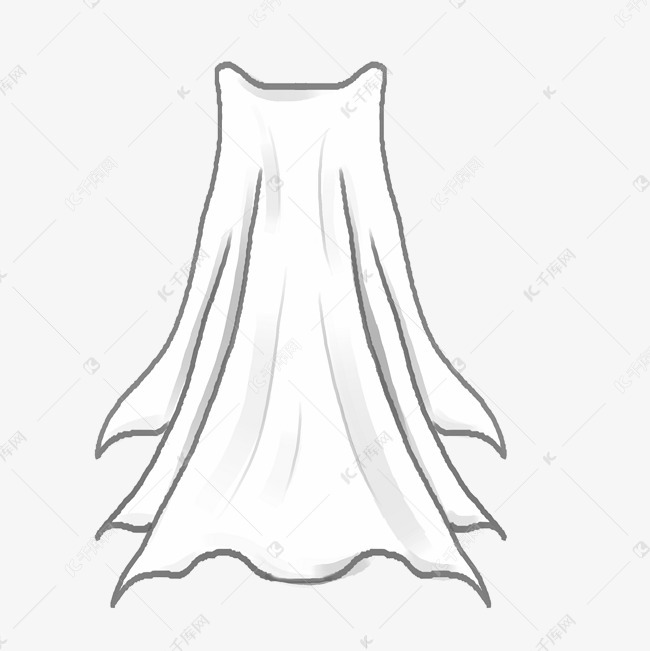 婚礼新娘头纱白色高档白娘子萌哒