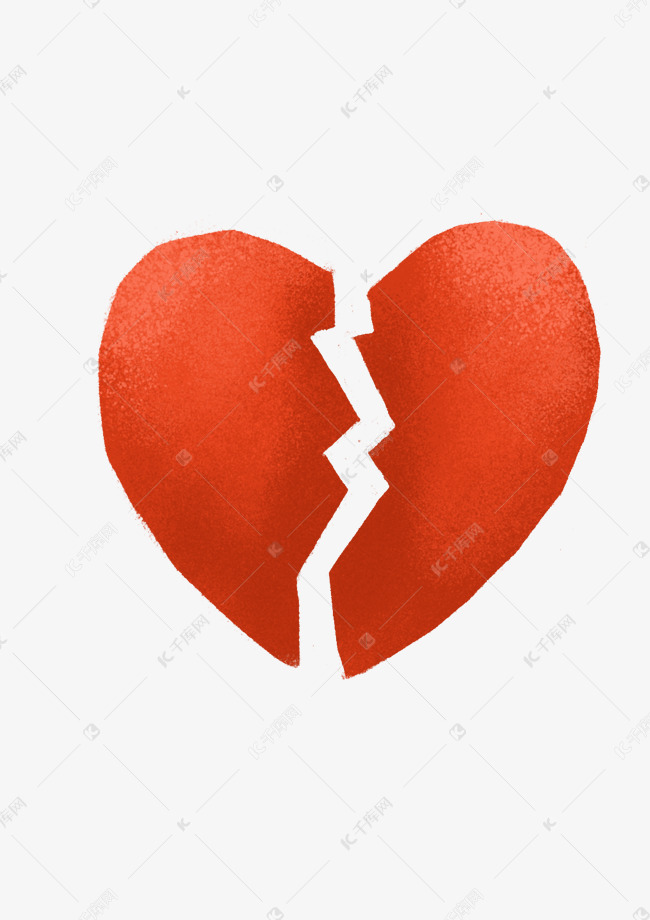 卡通小清新红心图