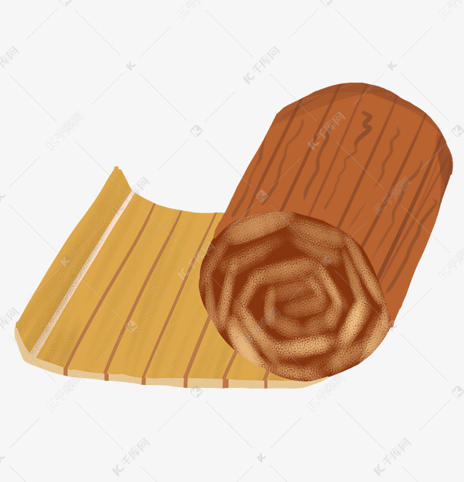 古代教育竹签手绘插画