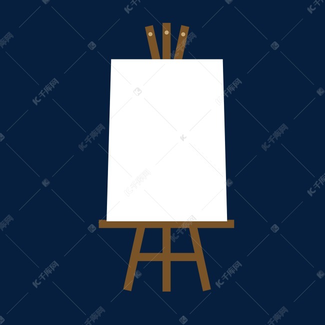 绘画班装饰图案白板