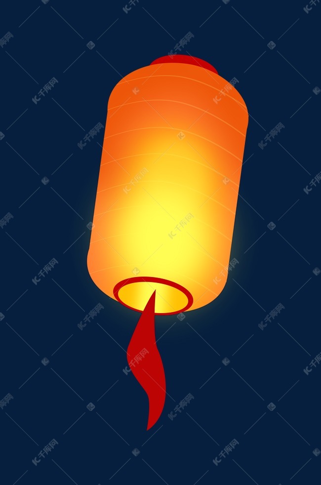 元宵节长灯笼素材图片免费下载-千库网