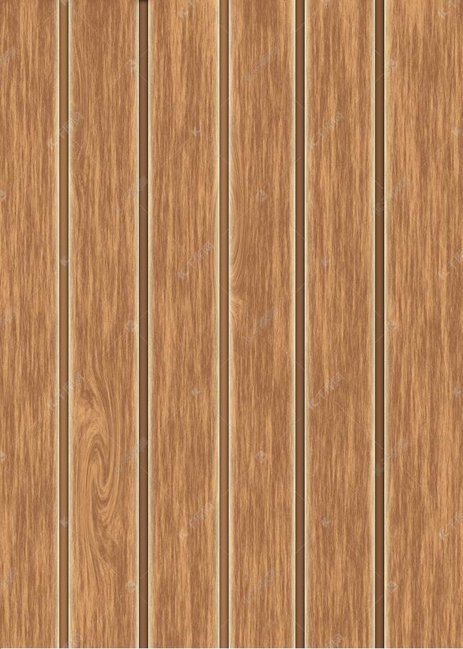 黄色的木纹手绘插画