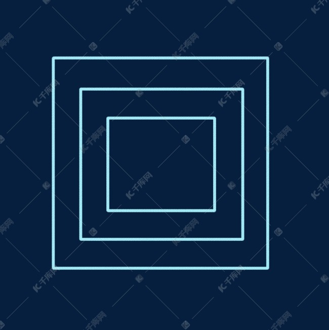 线条装饰图案正方形