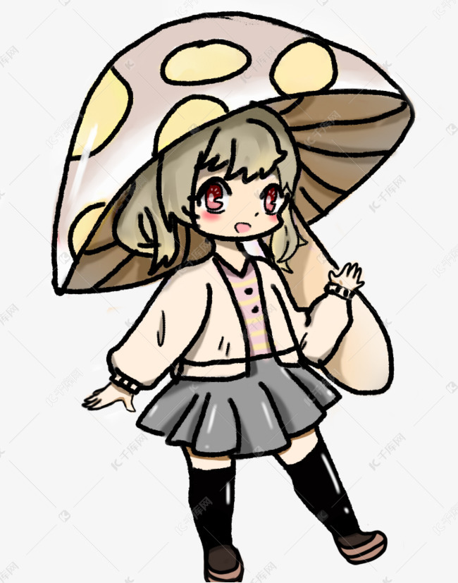 蘑菇女孩