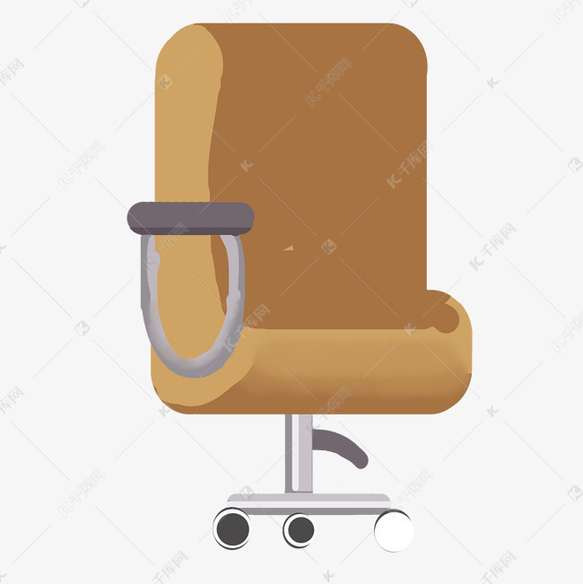卡通移动的椅子免抠图
