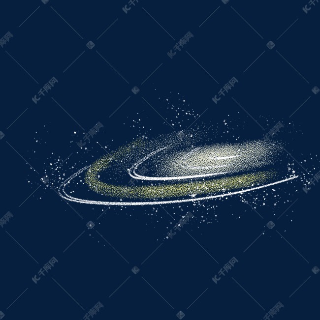 卡通黄色光环下载