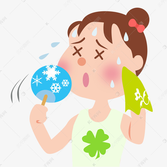 流汗的人物png素材图片免费下载 高清卡通手绘psd 千库网 图片编号