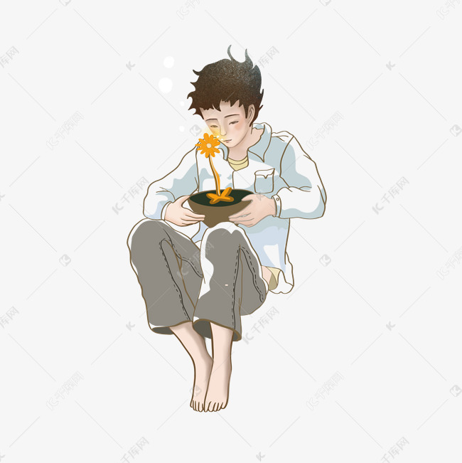 祈祷男孩祈祷